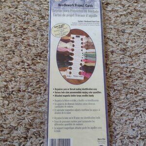 3-pack NEW needlework project cards